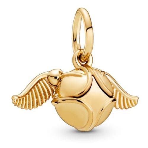 Pandora Golden Snitch Clasp Pendant Charm 368618C00 368618 — Foto 1 von 1