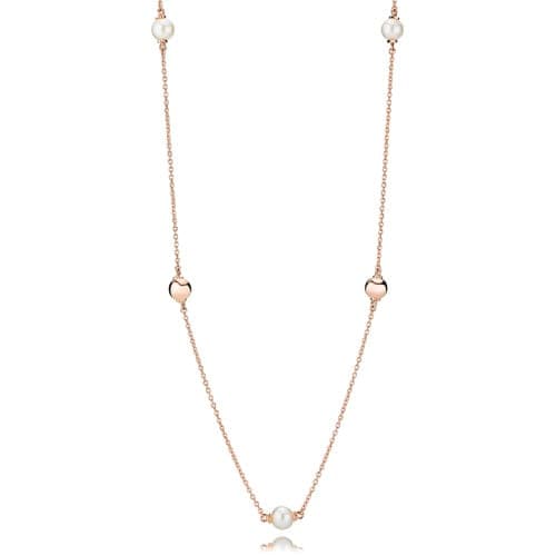 Pandora Contemporary Pearls Necklace 387550P 387550P80 — Foto 1 von 2