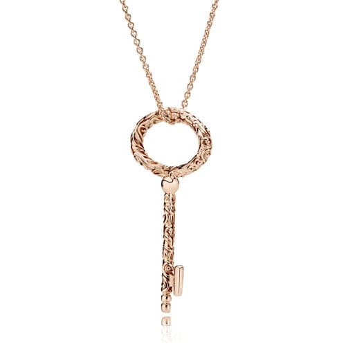 Pandora Rose ™ Regal Key Necklace 387676 — Foto 1 von 1