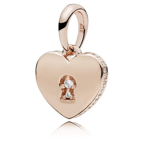 Pandora Rose ™ Shimmering Keyhole Pendant