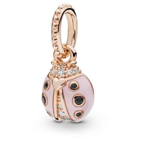 Lucky Pink Ladybird Pendant