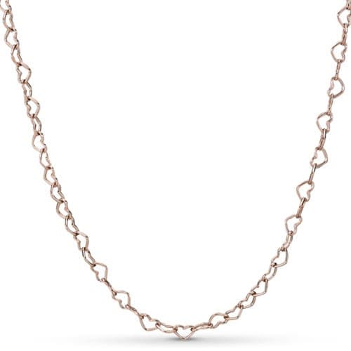 Pandora Rose Joined Hearts Necklace 387961 38796160 — Foto 1 von 2
