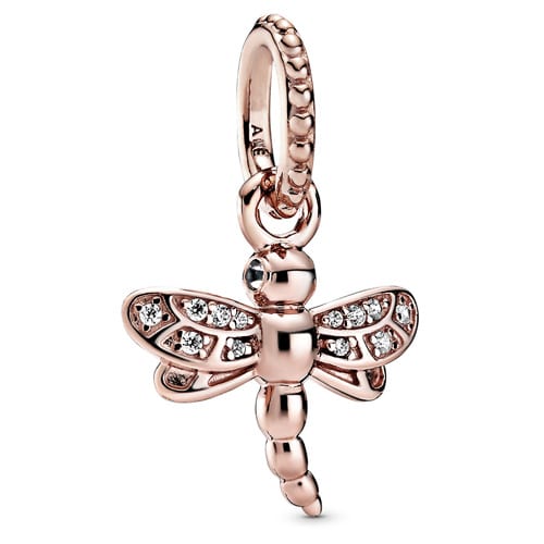 Sparkling Dragonfly Pendant