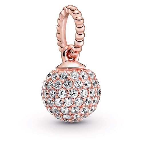 Pavé Ball Pendant Charm