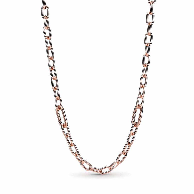 Rose Link Chain Necklace