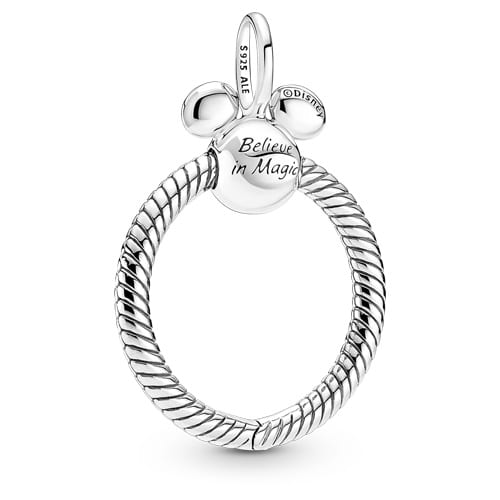 Mickey Mouse Silver O Pendant