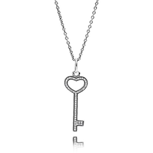 Unlock My Heart Necklace with Chain