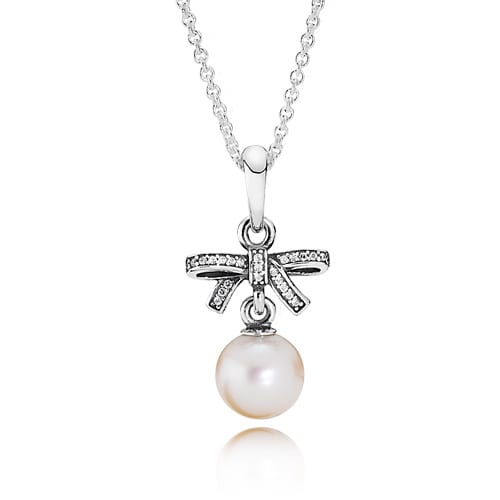 Delicate Sentiments Pearl Necklace