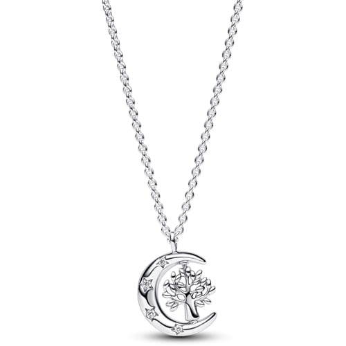 Crest Moon Family Necklace