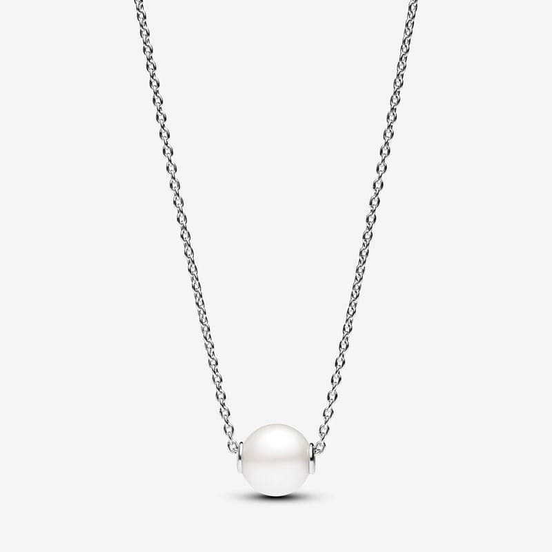 Pandora Treated Freshwater Cultured Pearl Collier Necklace 393167C01 393167 — Foto 1 von 1