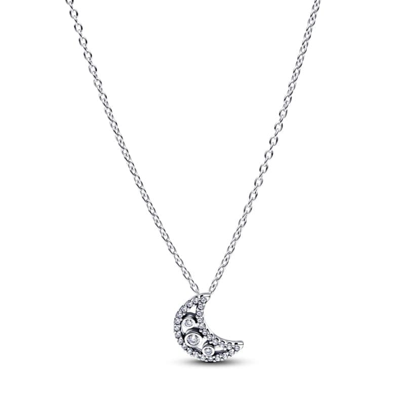 Pandora Crescent Moon Pendant Necklace 394259C01 394259 — photo 1 sur 1