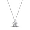 Pandora Talisman Sterling Silver Lab-Grown Diamond Star Pendant Necklace 394570C01 394570 — Foto 1 von 1