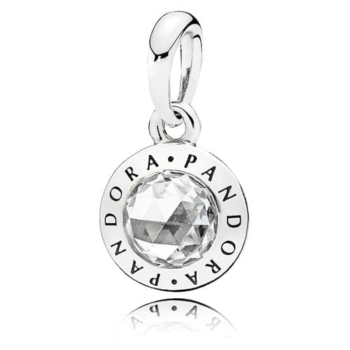 Pandora Radiant Pandora Logo Pendant 396217CZ 396217 — Foto 1 von 1