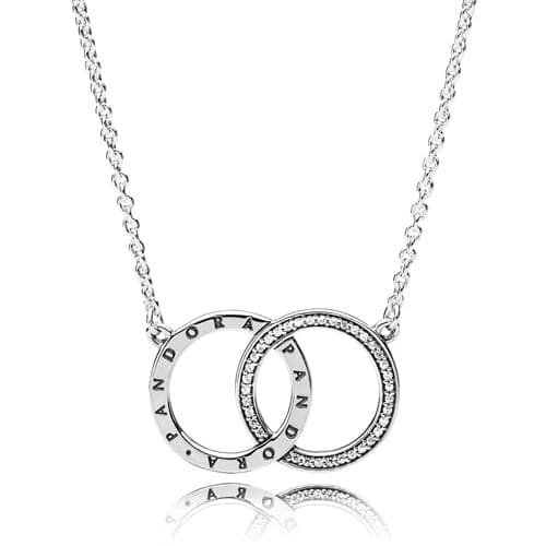 Pandora Circles Necklace 396235CZ 396235C — photo 1 of 1