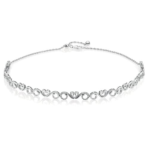Hearts Swirls Choker