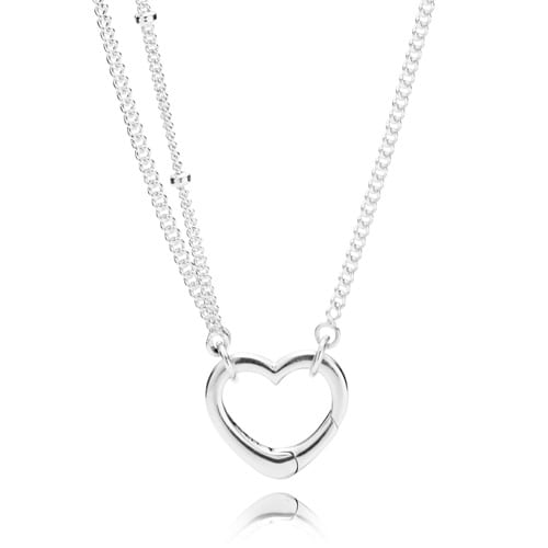 Open Heart Necklace