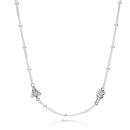 Sparkling Arrow Necklace