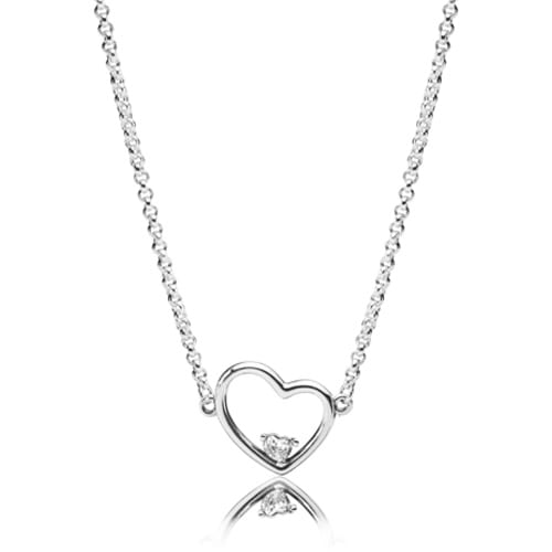 Asymmetric Heart of Love Necklace