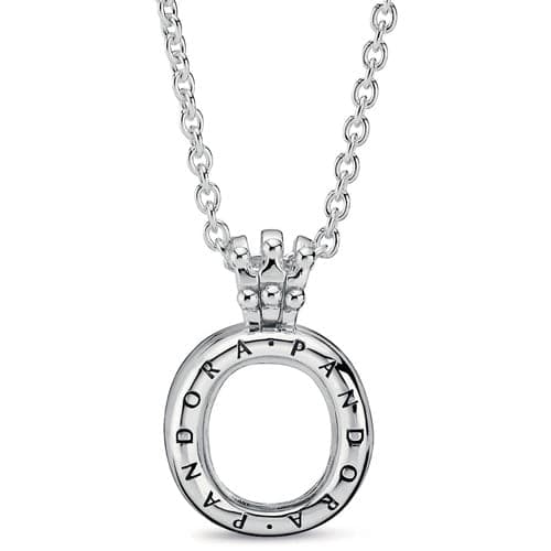Pandora Lockets Crown O Necklace 398332 — Foto 1 von 1