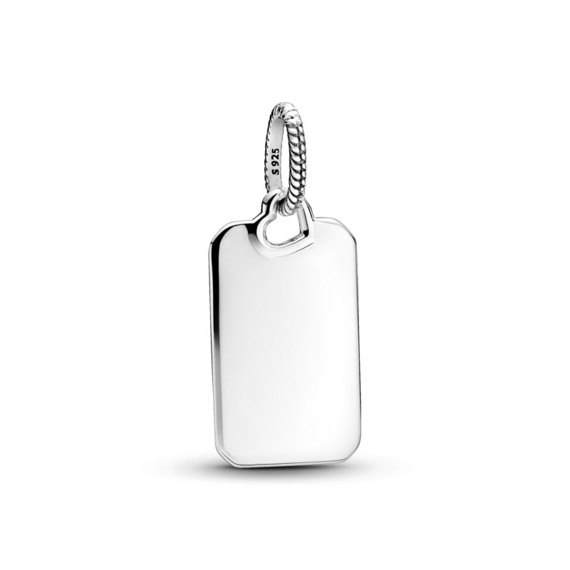 Engravable Rectangle Tag Pendant