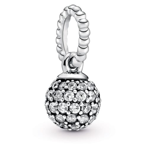 Pavé Ball Pendant Charm
