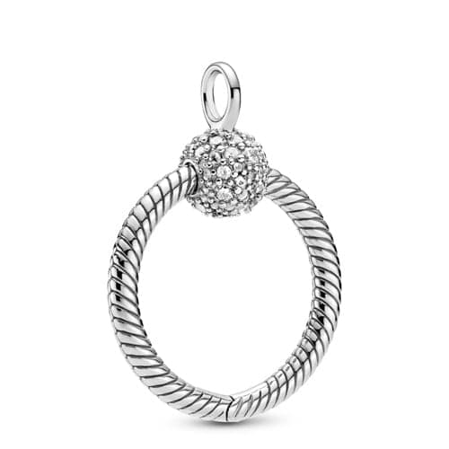 Pandora Small Pavé O Pendant 399097C01 399097 — photo 1 of 1