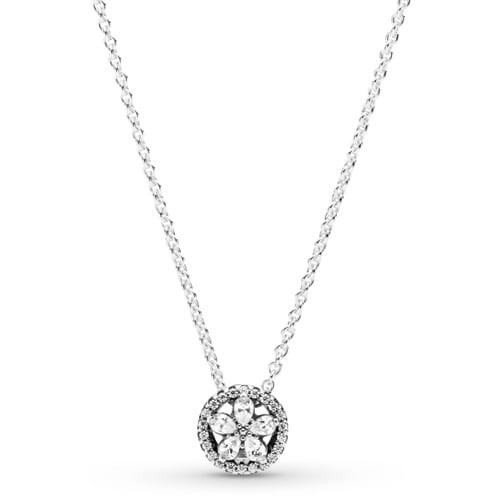 Sparkling Snowflake Necklace