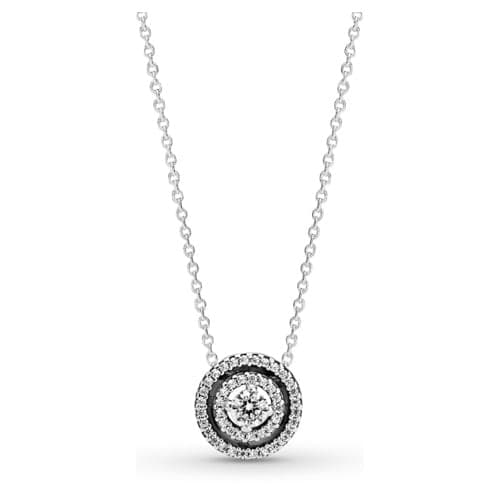 Pandora Sparkling Double Halo Necklace 399414C01 399414 — Foto 1 von 1