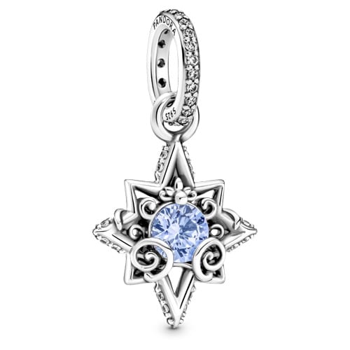 Cinderella Blue Star Pendant