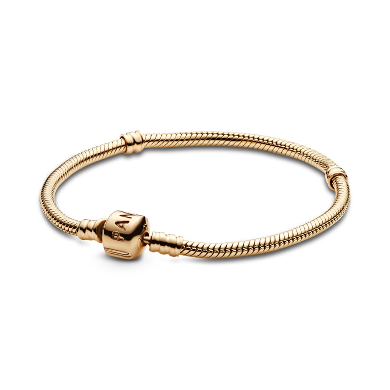 Pandora Moments 14K Gold Snake Chain Bracelet