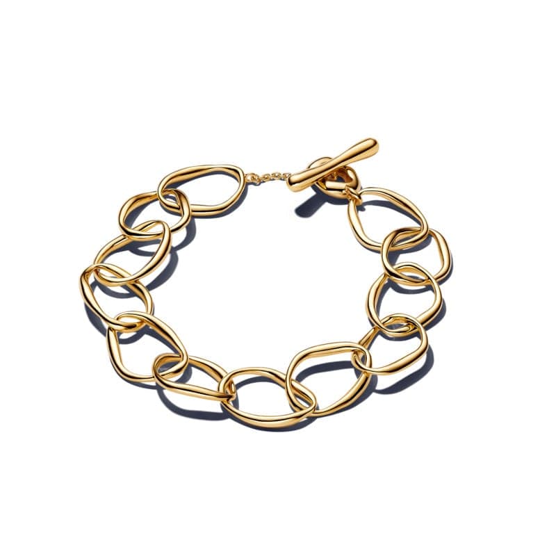 Pandora Organically Shaped Link Bracelet 563864C00 563864C002 — Foto 1 von 1
