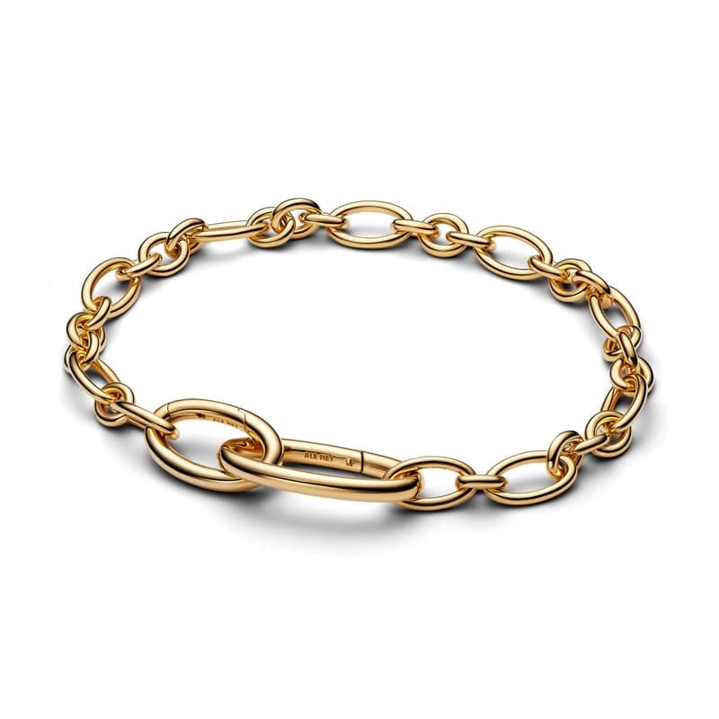 Pandora Openable Oval Link Chain Bracelet 564678C00 564678C001 — Foto 1 von 1