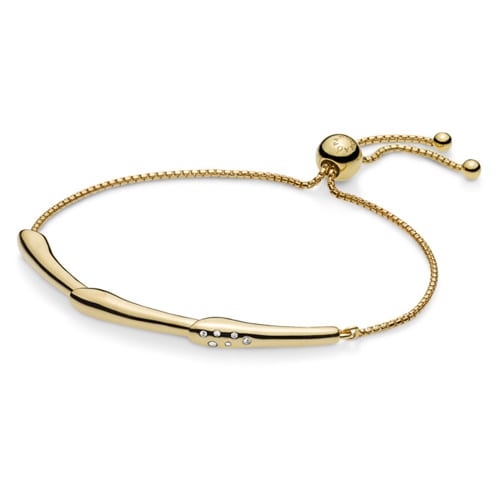 Flower Stem Sliding Bracelet
