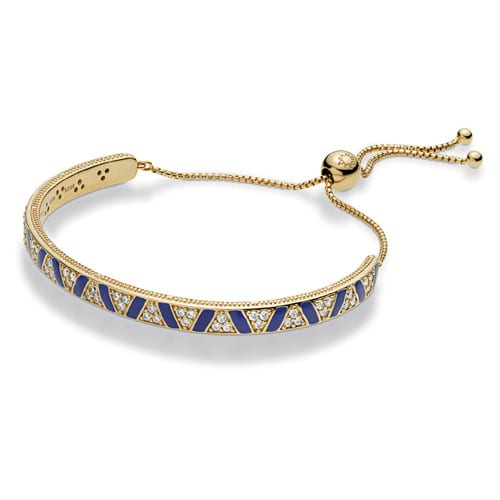 Exotic Stones & Stripes Sliding Bracelet