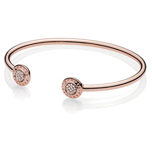 Pandora Rose Signature Open Bangle