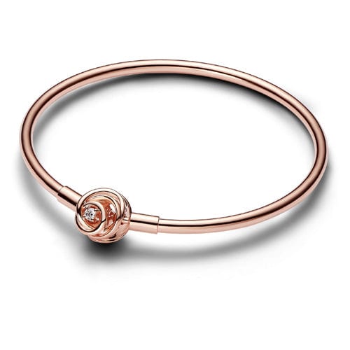 Pandora Moments Encircled Clasp Bangle