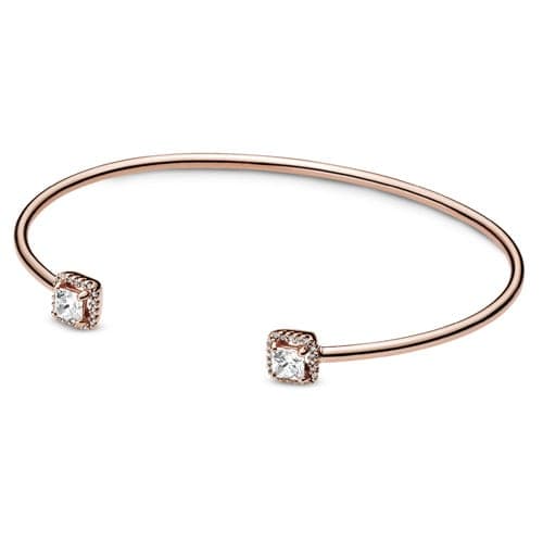 Pandora Square Sparkle Open Bangle 588508C01 588508 — Foto 1 von 1
