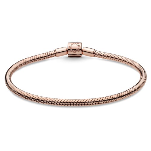 Moments Barrel Clasp Snake Chain Bracelet