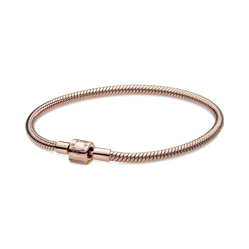 Pandora Moments Barrel Clasp Snake Chain Bracelet 588781C00 588781C0016 — photo 1 of 2
