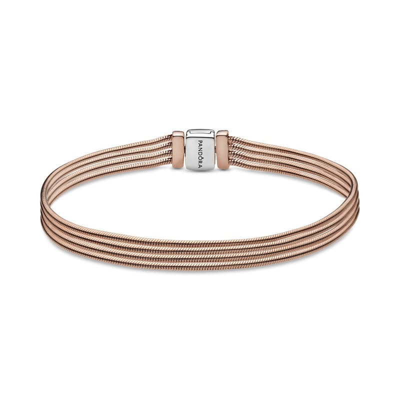 Reflexions Multi Snake Chain Bracelet