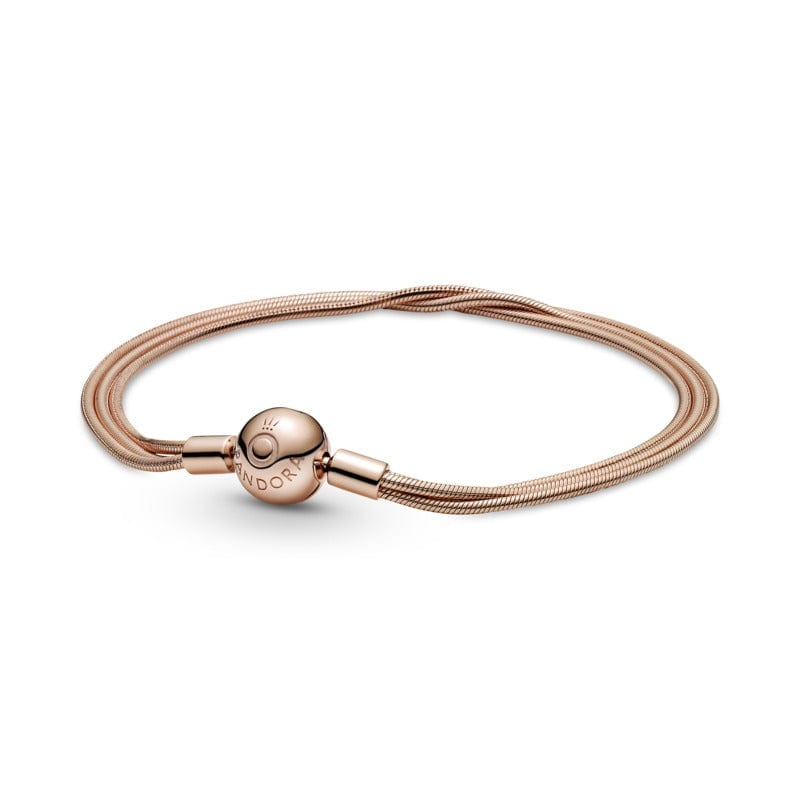 IconsRose Moments Multi-Snake Chain Bracelet