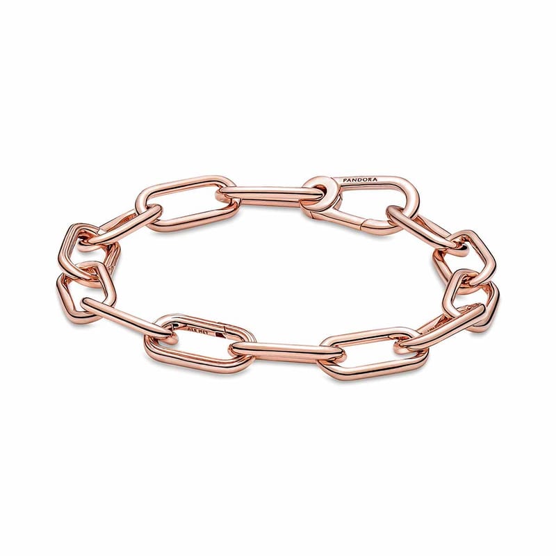 Rose Link Chain Bracelet