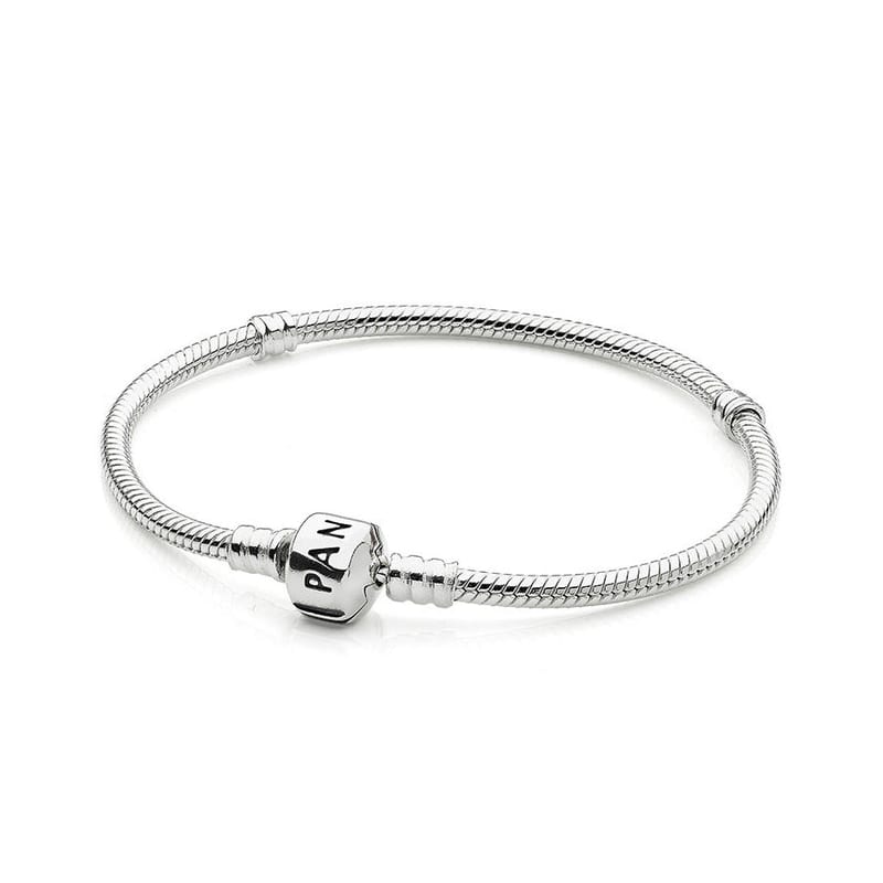 Pandora Sterling Silver Snap Clasp Bracelet