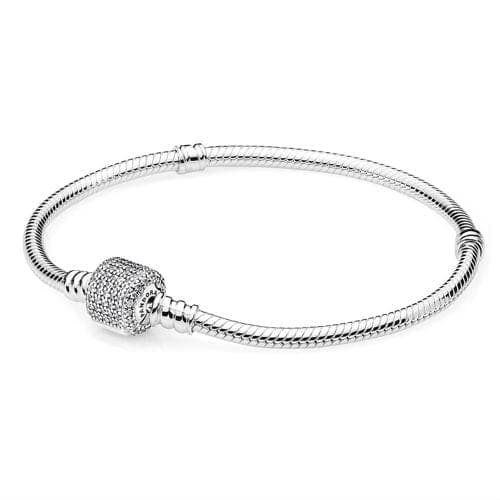 Pandora Sterling Silver Signature Clasp Bracelet 590723CZ83IN 590723 — Foto 1 von 1