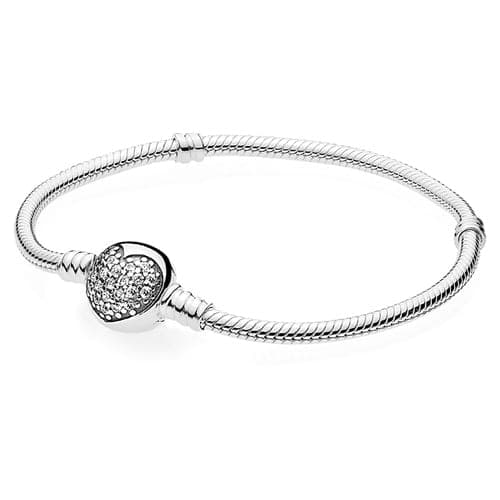 Pandora Sparkling Heart Pandora Bracelet 590743C 590743CZ — Foto 1 von 3
