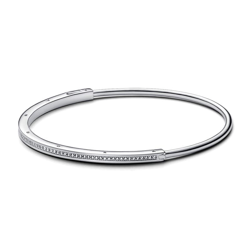 Pandora Signature I-D Pavé Bangle 592313C01 592313 — Foto 1 von 1