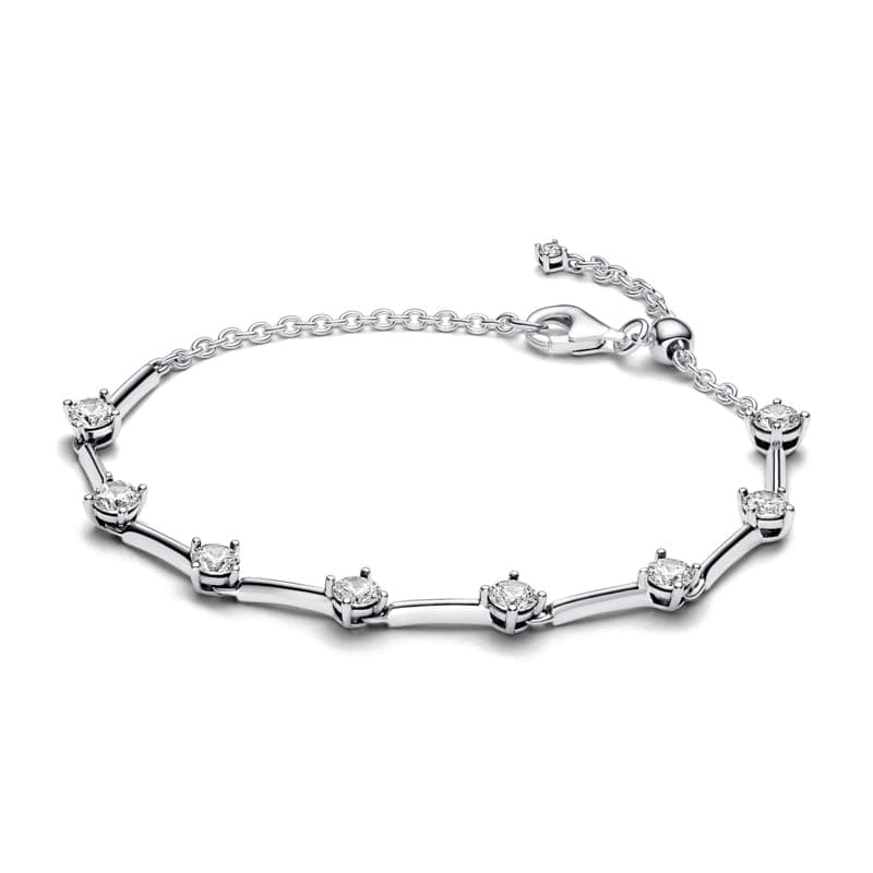 Pandora Sparkling Bars Bracelet 593009C01 593009 — Foto 1 von 1