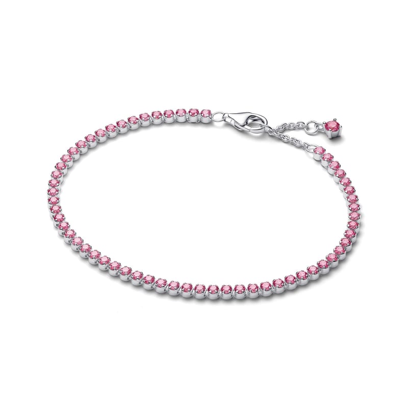 Pink Small Tennis Bracelet