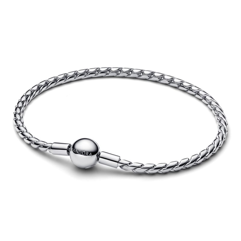 Winged Chain Bracelet with Round Clasp