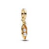 Treated Freshwater Cultured Baroque Pearl Peas in a Pod Dangle Charm